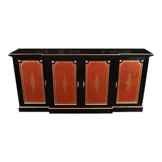 20th C. Sophisticated French Credenza by M. Hirsch For Sale