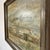 Wood Vintage Landscape Oil on Masonite Framed Painting For Sale - Image 7 of 9