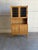 Beautiful vintage Danish oak hutch cabinet in style of Henning Kjærnulf, featuring elegant Scandinavian craftsmanship and...