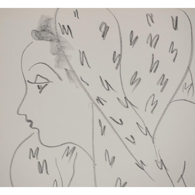 Modern Henri Matisse, Femme nue au voile, Nude, Lithograph For Sale - Image 3 of 6