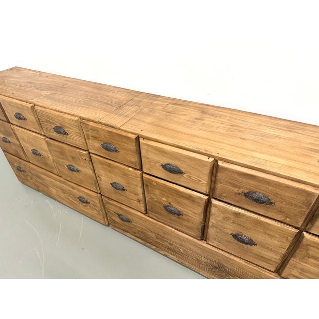 Large Pine Trade Cabinet, 1950 For Sale - Image 12 of 18