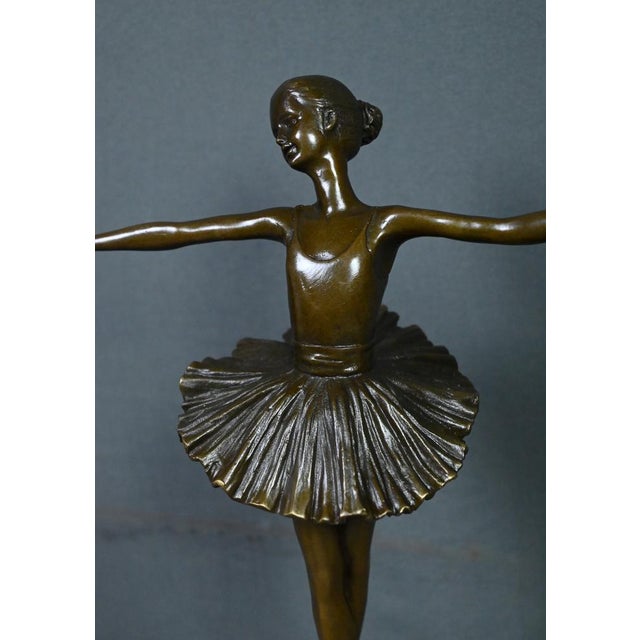Crespain, Ballerina, Early 20th Century, Bronze For Sale - Image 6 of 14