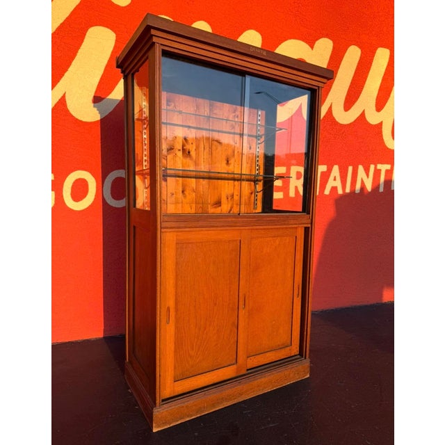 Antique Duluth Mercantile Cabinet For Sale - Image 4 of 15