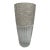 Vintage Cut Glass Flower Vase 12" Elegant and Heavy For Sale