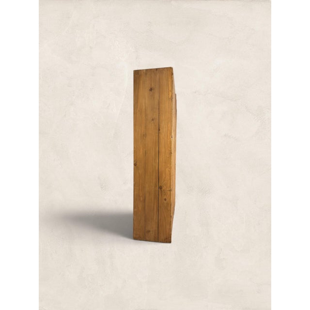 Antique English Pine Open Bookcase With Drawers, Circa 1900 For Sale - Image 4 of 5