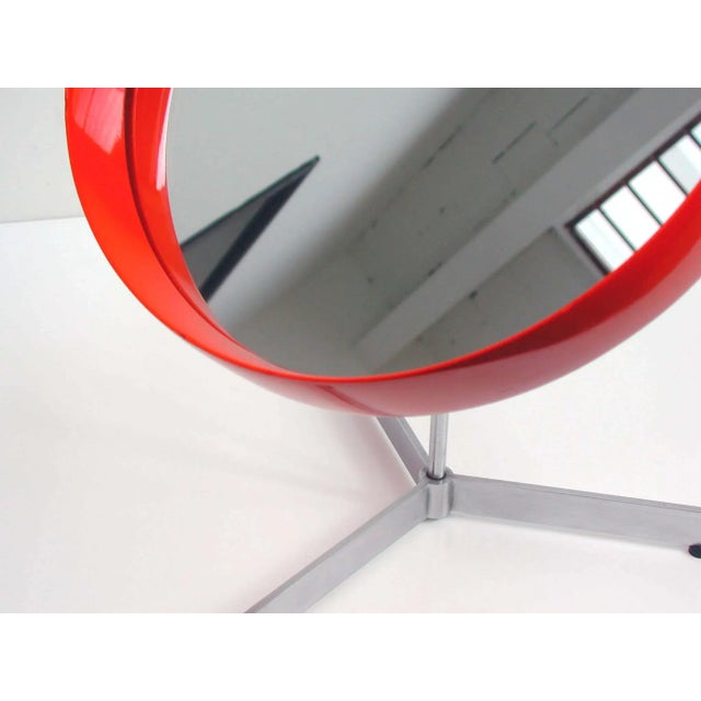Mid-Century Uno and Osten Kristiansson Table Mirror for Luxus Vittsjö, 1960s For Sale - Image 9 of 11