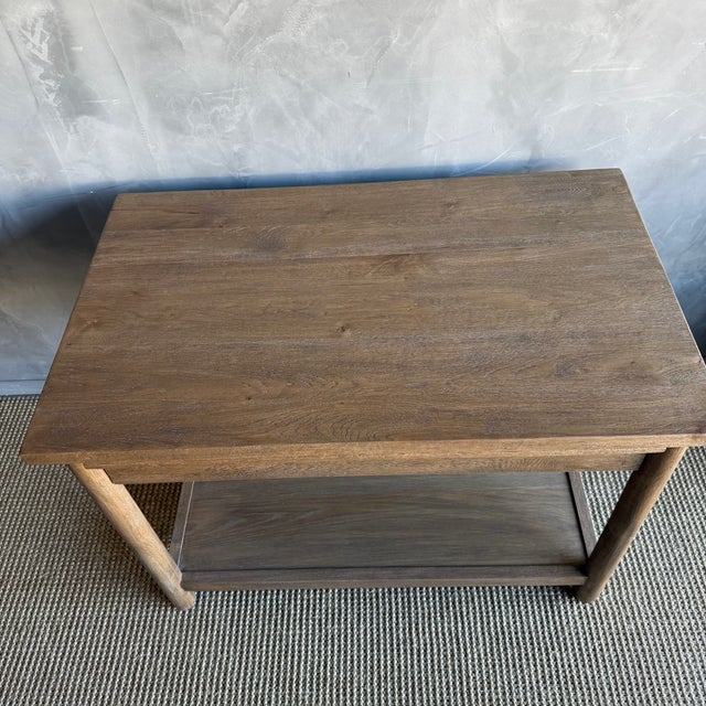 Not Yet Made - Made To Order Denmark White Oak Night Stand With Soft Close Drawer in Montana Brown - 30" For Sale - Image 5 of 8