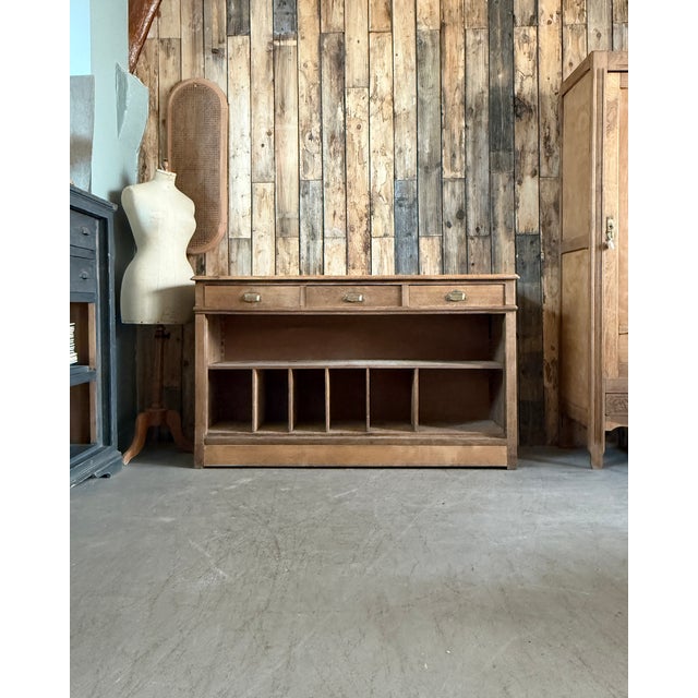 Former Shop Counter with Drawers and Lockers, 1920s For Sale - Image 18 of 18