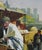 Urban Antique Oil Painting: Paris Book Market, Ukrainian Artist 110-95 For Sale - Image 6 of 6