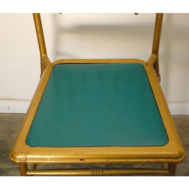 1950s 1950s Metal Chiavari Chairs - Set of 6 For Sale - Image 5 of 8