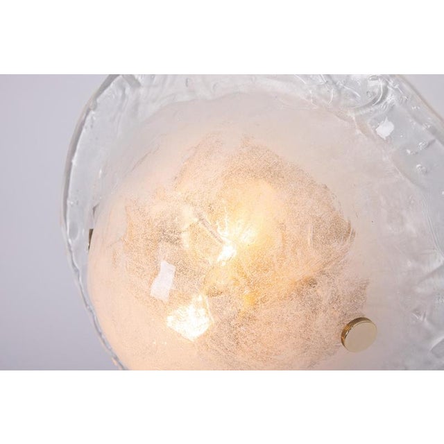 Glass Sconces Wall Lights attributed to Kalmar, Austria, 1960s, Set of 2 For Sale - Image 10 of 12
