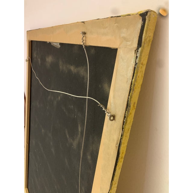 Early 21st Century Abstract Textured Mixed Media Painting on Canvas For Sale - Image 5 of 7