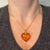 Large Vintage French Puffy Heart Charm Pendant in 18 Karat Yellow Gold, 1960s For Sale - Image 15 of 18