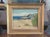Original 1920's oil painting by Arthur Harold Knott (1883-1977) of a Morro Bay coastal scene. Signed and titled "Up For...