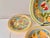 Late 20th Century Late 20th Century Hand Painted Vegetable 5 Piece Ceramic Serving Bowl Set For Sale - Image 5 of 10