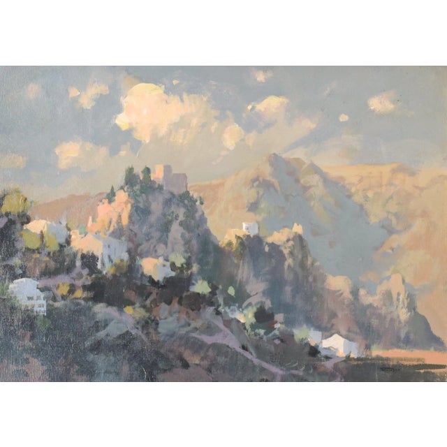 Mountain Landscape, 1985, Oil on Board For Sale - Image 10 of 10