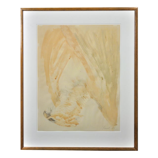 Dame Elisabeth Frink, Hawk, 1969, Watercolour For Sale