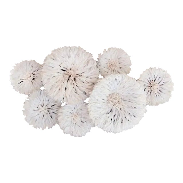 21 Century Beatrice Style Feathers Juju Hat Décor - Set of 7 For Sale