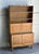 Brown Vintage Danish Oak Secretary Cabinet in Style of Henning Kjærnulf Scandinavian Bookcase Hutch For Sale - Image 8 of 9