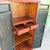 Vintage Chinese Red Wooden Cabinet For Sale In West Palm - Image 6 of 11