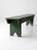 Green Antique Primitive Green Farmhouse Bench For Sale - Image 8 of 13