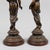 Wood Large 20th Century Belle Époque French Female Figurines in Bronzed Metal, Set of 2 For Sale - Image 7 of 14