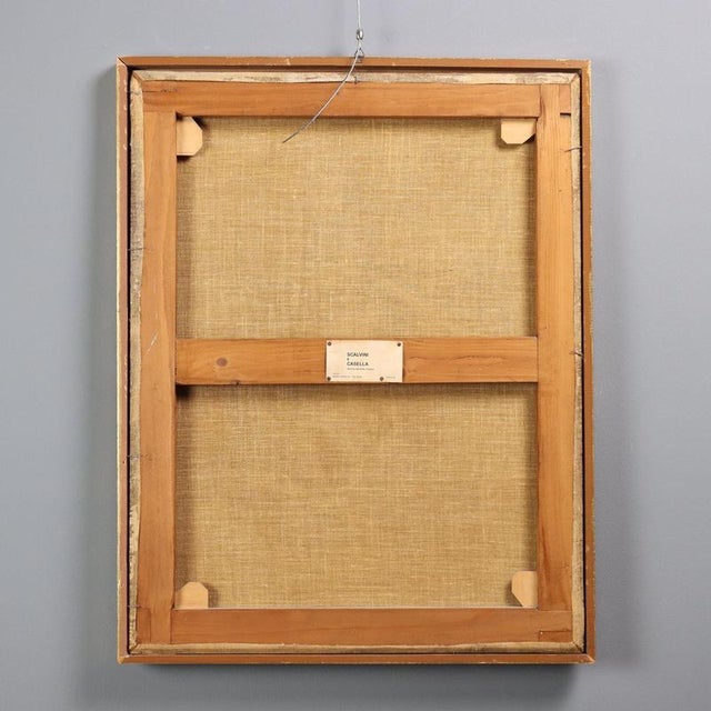 Domenico Pesenti, Portrait, Oil on Canvas, 19th Century For Sale - Image 11 of 12