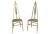 Bronze 1960s Vintage Abstract Italian Chairs- A Pair For Sale - Image 8 of 8