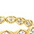 Late 20th Century Jabel, 18k Bicolor Gold and Diamond Bracelet For Sale - Image 4 of 6