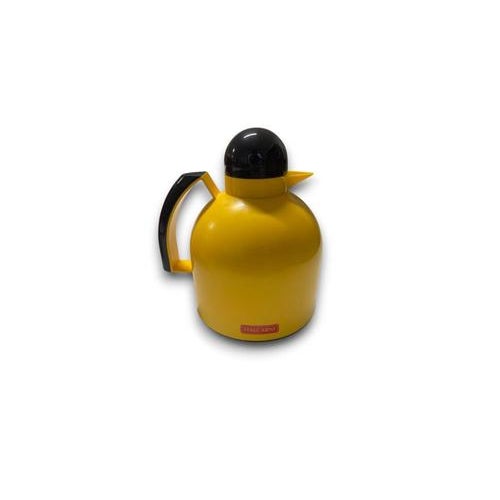 2000 - 2009 Papillon Thermal Jug in Yellow and Black by Furio Minuti for Guzzini, Italy For Sale - Image 5 of 8