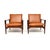 Mid-Century Modern Vintage Danish Leather Chairs by Niels Koefoed for Koefoeds Hornslet, 1960, Set of 2 For Sale - Image 3 of 11