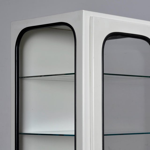 1970s Vintage Medical Cabinet in Glass, 1970s For Sale - Image 5 of 10