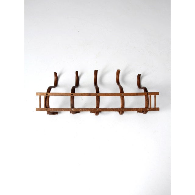 Antique Bentwood Wall Rack Chairish