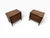 1960s Mid-Century Modern Broyhill 2-Drawer Walnut Nightstands - Set of 2 - Refinished! For Sale - Image 5 of 9