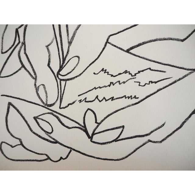 Françoise Gilot, Le doux billet, Lithograph For Sale - Image 4 of 5