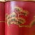 Vintage Red Chinoiserie Wastebin For Sale - Image 9 of 11