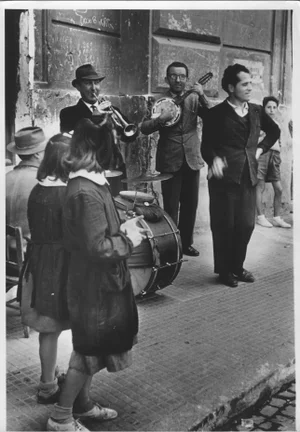 Erich Andres, Naples Street Music, Photograph