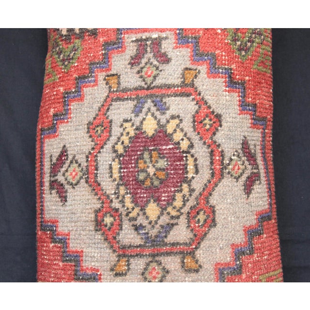 Contemporary Handmade Vintage Tribal Pillow Cover For Sale - Image 9 of 12