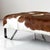 Modern Cowhide Ottoman by Poltrona Frau For Sale - Image 3 of 7
