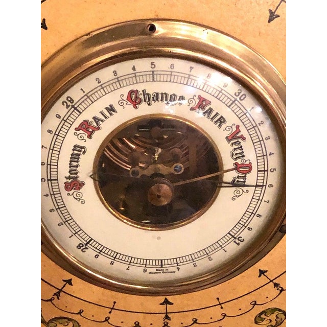 Giltwood Carved Italian Barometer Decorative Wall Hanging Chairish