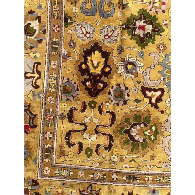 1950s Large Mid-Century French Janus Rug, 1950s For Sale - Image 5 of 18