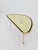 Mid-Century German Tripod Glass & Brass Coffee Table ffrom Ilse Möbel, 1950s For Sale - Image 9 of 11