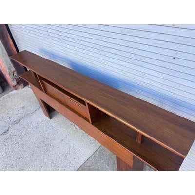 Cavalier Queen Size Headboard, Walnut, Mid-20th Century, 1958, USA For Sale - Image 9 of 11