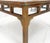 Square Solid Teak Chinese 19th Century Occasional Coffee Lamp Side Table Patina For Sale - Image 4 of 11
