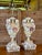 Vintage Shell-Encrusted Carved Wood Urn Table Lamps - Pair For Sale - Image 12 of 12