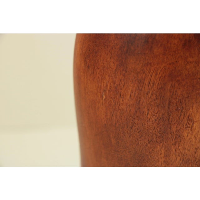 Wood Vintage Luman Kelsey Woman's Head Bust Sculpture in Wood For Sale - Image 7 of 8