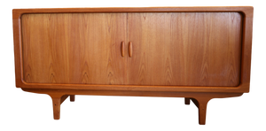 Danish Sideboard in Teak with Louvered Doors from Dyrlund, 1960s
