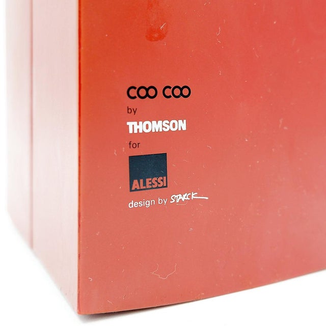 Coo Coo Radio Alarm Clock by Philippe Starck for Alessi, 20th Century For Sale - Image 11 of 16