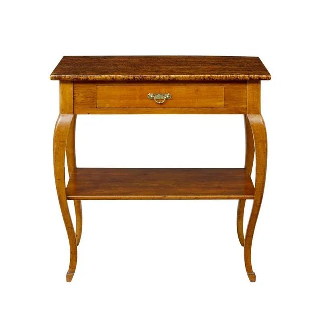 19th Century Fruitwood and Alder Occasional Table, 1890s For Sale - Image 3 of 9
