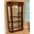 1960s Elegant Pulaski Display Cabinet With Curved Glass For Sale - Image 9 of 13